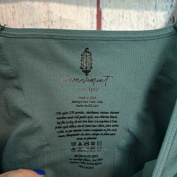 NWOT FP Movement Good Karma Square-Neck Bra-NO LOGO - Picture 10 of 12